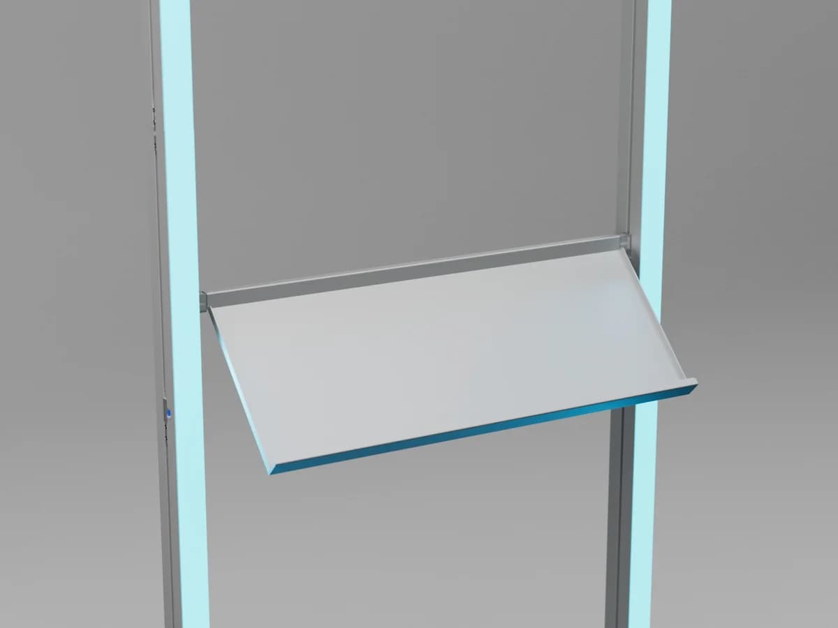 LINEUP Angled Shelf