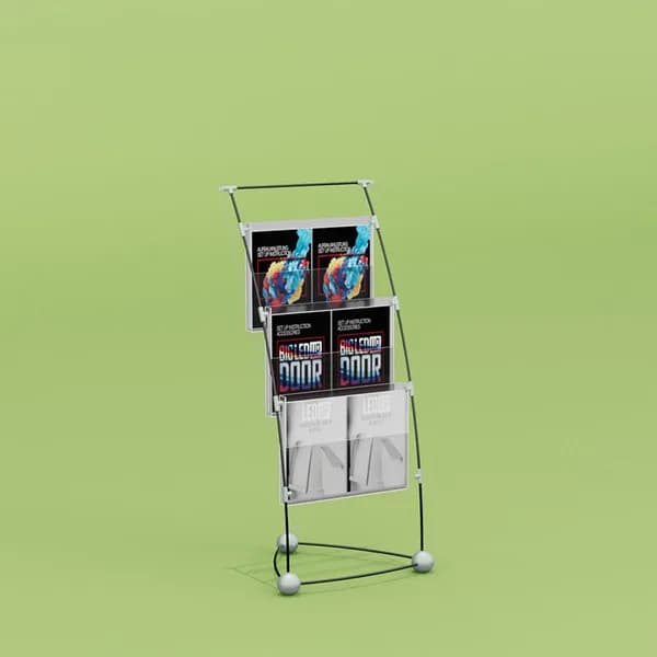 Penguin Brochure Rack